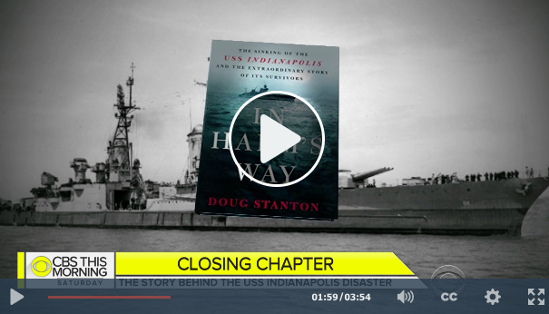 Doug interviewed on CBS This Morning after the discovery of the USS Indianapolis