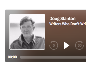 Doug appeared on the Writers Who Don’t Write podcast